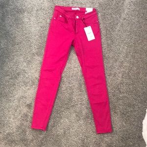 Zara mid-rise skinny denim jeans 38 06